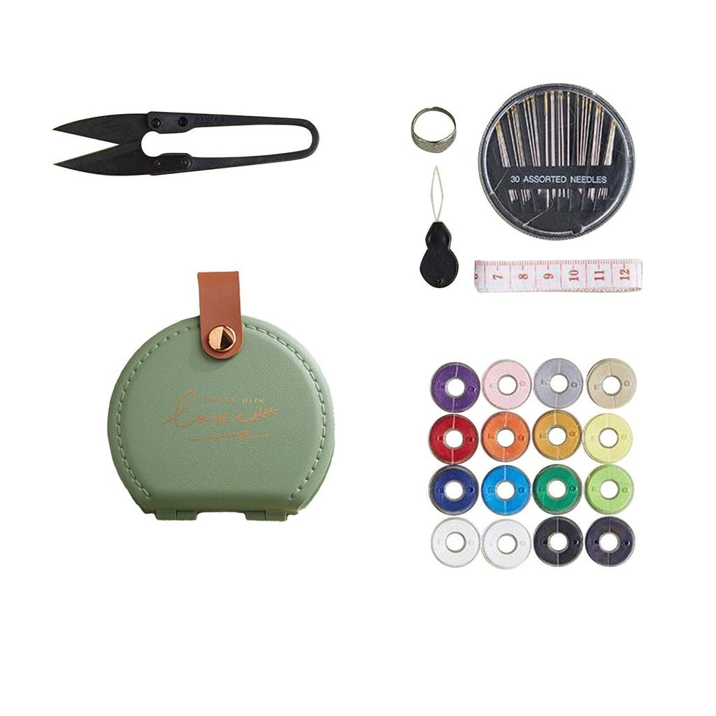 Mini Sewing Kit Travel Mini Sewing Kits for Repair Project Kit Needle Family Sewing Thread Accessories Emergency