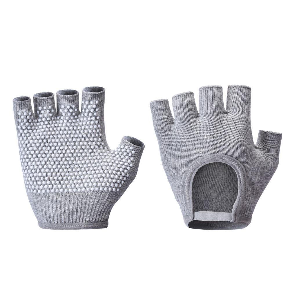 Warm Pilates Gloves Multicolor Gym Fitness Gloves Bicycle Mittens Half Finger Yoga Gloves  Outdoor