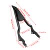 22"/26" Detachable Rear Passenger Sissy Bar Backrest For Harley Touring Street Electra Glide Road King FLHR FLTR FLHT FLHX 09-23