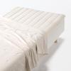 MUJI Cool Cotton Thin Quilt / Single 140 x 190cm - Ivory Stripe 76888055