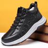 High Quality Warm Fur Men Hikking Shoes Non-slip Sports Shoes Fashion Comfortable Moccasins Breathable Retro Men Walking Sneaker