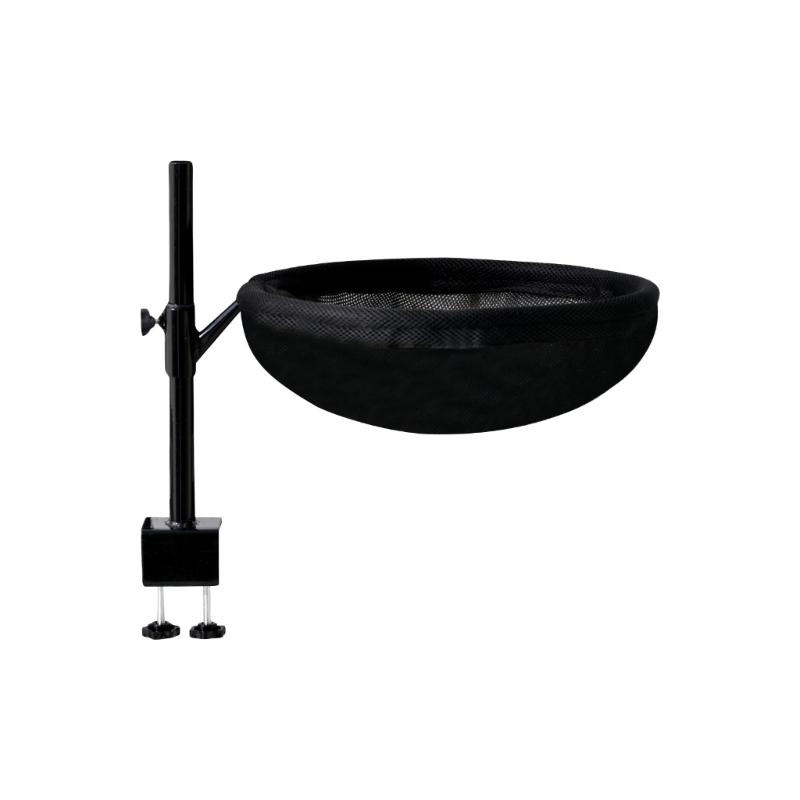 

Breathable Meshes Easyly to Clean Desktop Cats Perches Zippers Cover Machine Washable Comfort Mounted on Desk чорний