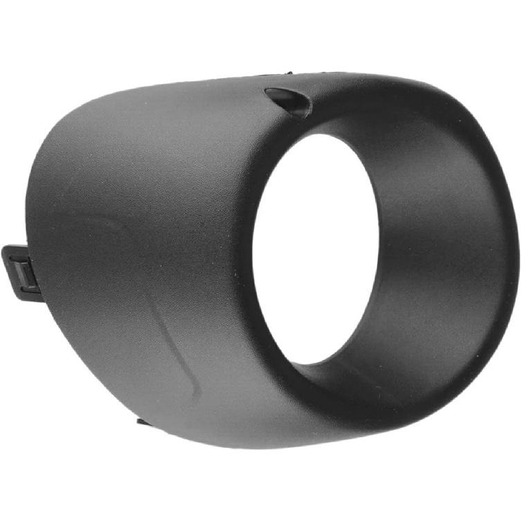 2Pcs Front Bumper Fog Light Lamp Cover Frame Bezel Left&Right Compatible For Mitsubishi Outlander 2013 2014 2015 6400D571 6400D572(Black)