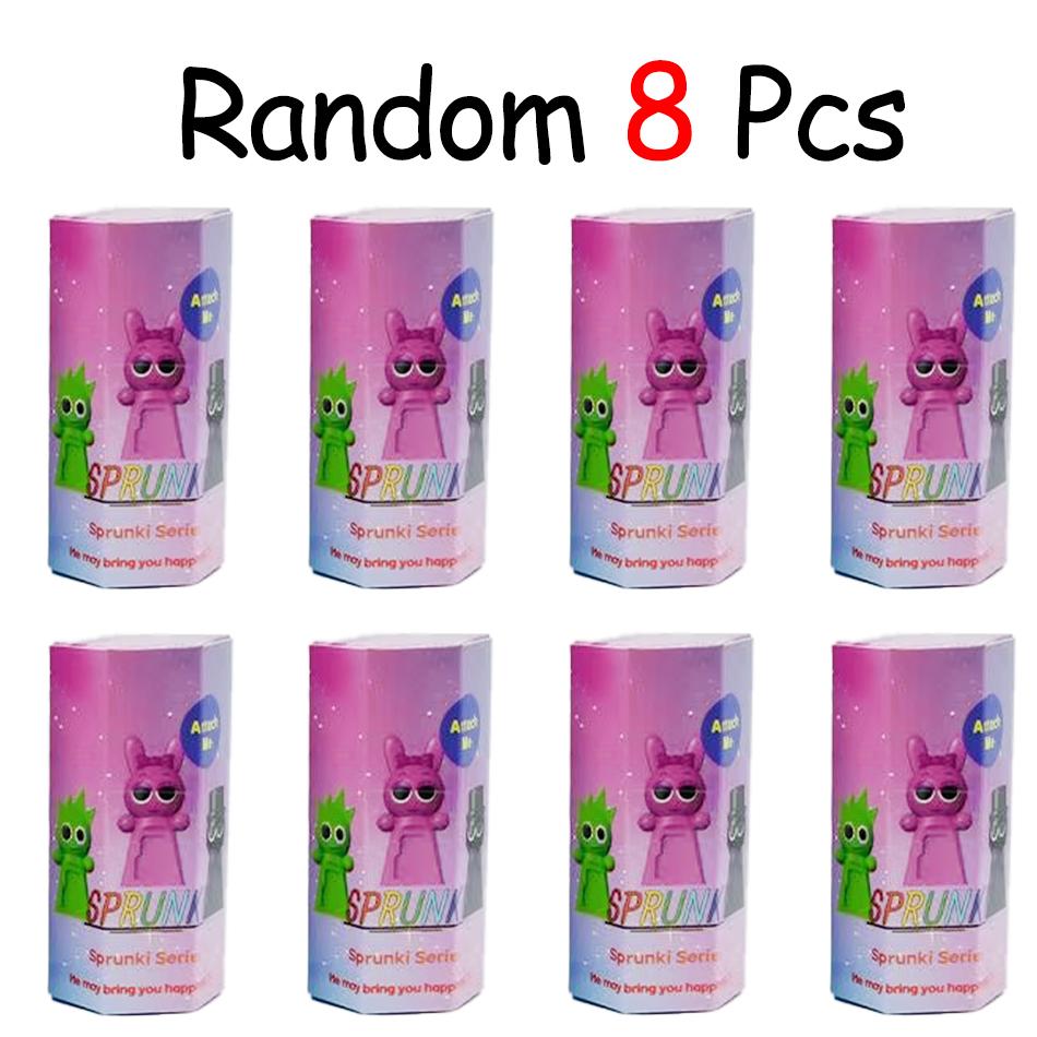 New Sprunki Box Anime Figures Mystery Game Doll PVC Cartoon Figure Plaything Doll Desktop Decorative Kids Christmas Surprise Gift