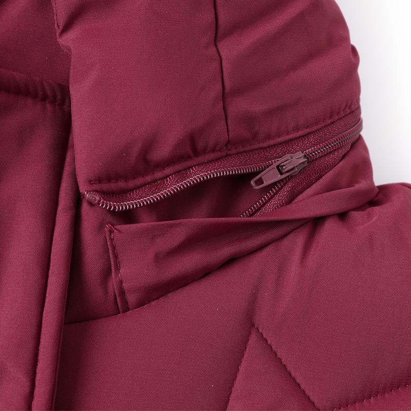 Plus Size Middle Age Women Winter Coats Hooded Elegant Thick Warm Embroidery Parkas Female Jackets