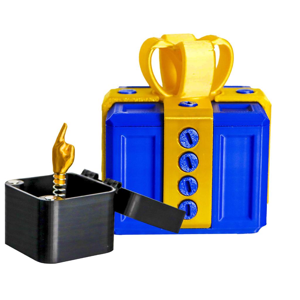 3D Baskılı Sinir Bozucu Hediye Kutusu - Yeni Tarz Oyuncak Sürprizi