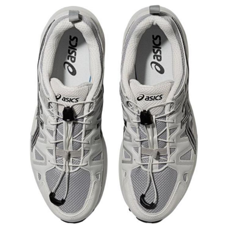 Asics Gel-Sonoma Fe Bequemes Vielseitiges Textil Synthetisches Leder Langlebig Atmungsaktiv Low-Top Laufschuhe Herren Sneaker Grau Weiß 1011B999-022