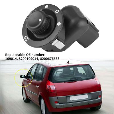 8200109014 Speilkontroll bak for Clio III II 2 Scenic 2 109014 Elektrisk speilkontroll