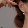 Women's Accessories Sari Modern Drop Pearl Earrings