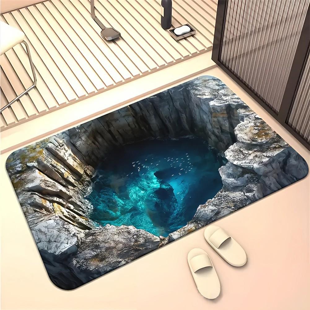 Kieselgurmatte Samt Fußmatte Außenbereich Elegantes Design