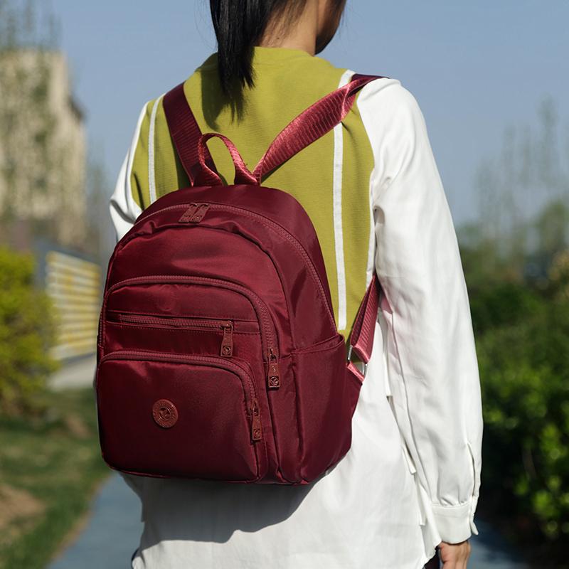 Travel Large Capacity Backpack Multi-Compartment Lightweight Student Schoolbag
