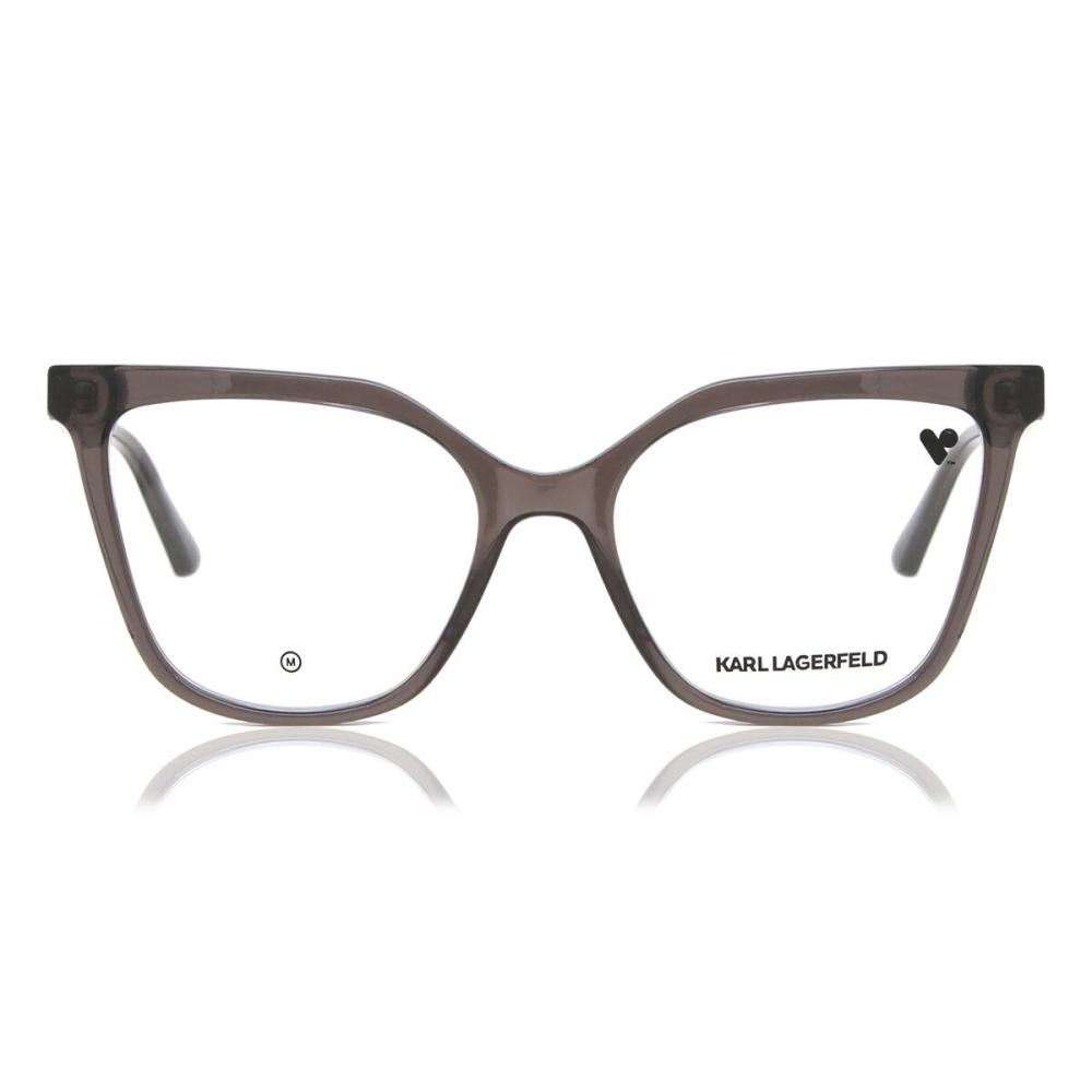 

Karl Lagerfeld Kl 6155 020 Women Eyeglasses Transparent Grey/53