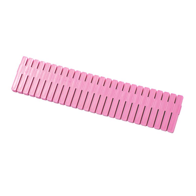 4Pcs DIY Plastic Drawer Grid Separator Divider Partition Storage Organizer Underwear Socks Makeup Clapboard