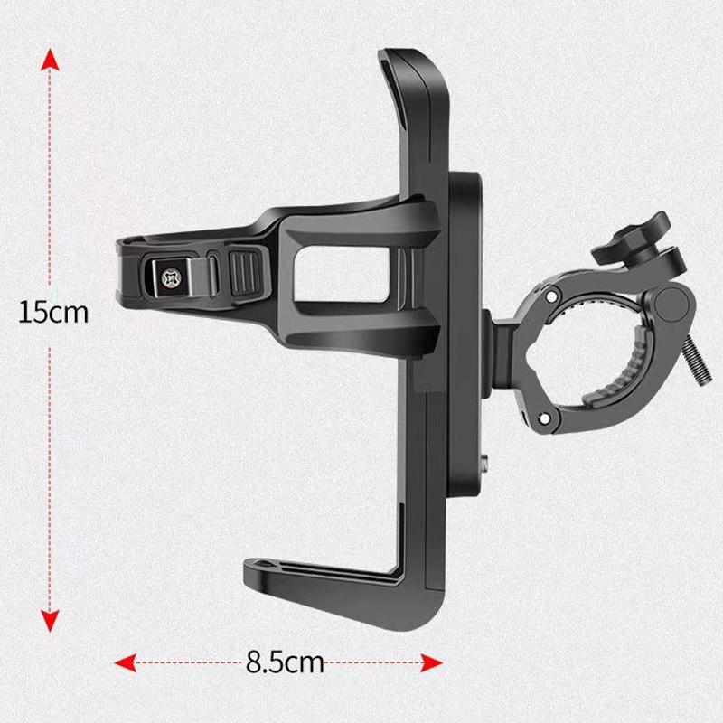 Rotatable Bike Water Bottle Cage Universal Cycling Beverage Holder Adjustable Grip for MTB Road Bike Kids Bicycle Motorcycle