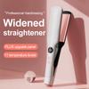 1/60W Fast Heating Hair Straightener With Oil Coating Wide Plates For Smooth Styling Frizzy Hair Care PTC Tech