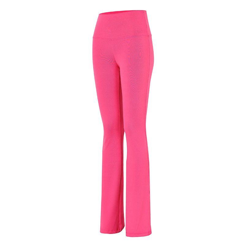 New Arrival High Elasticity Fashion High-Waisted Bootcut Pants Yoga Pants Pants for Square Dance Body Exercise Workout Pants Thin Velvet