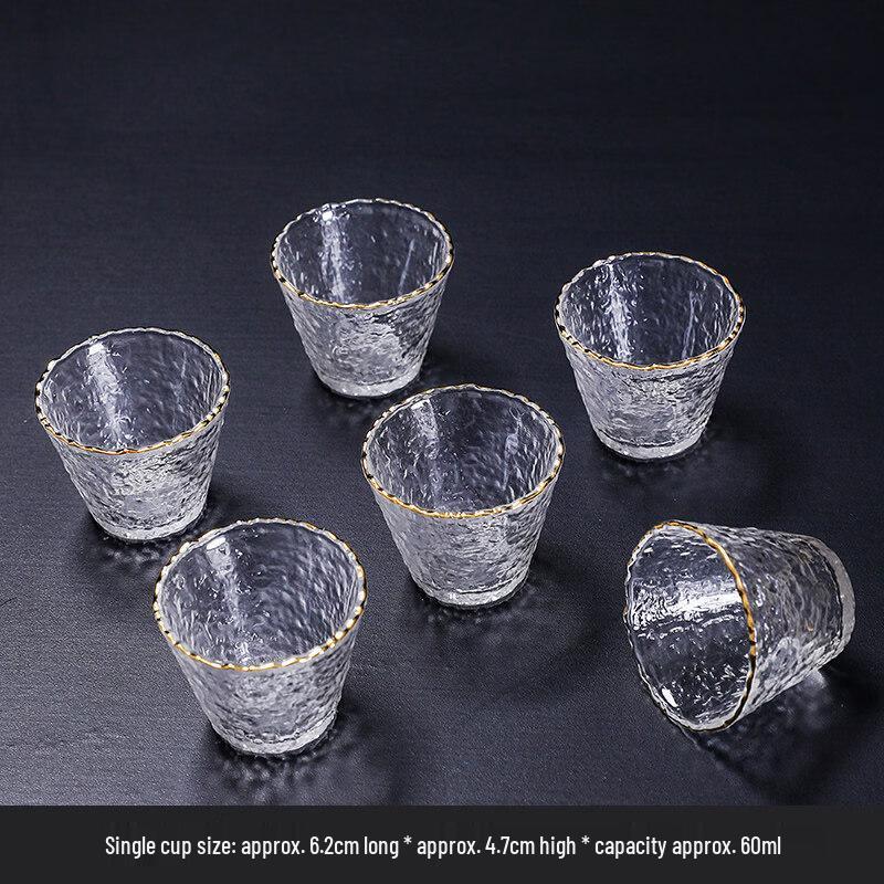 Glass Japanese Kung Fu Tea Cups