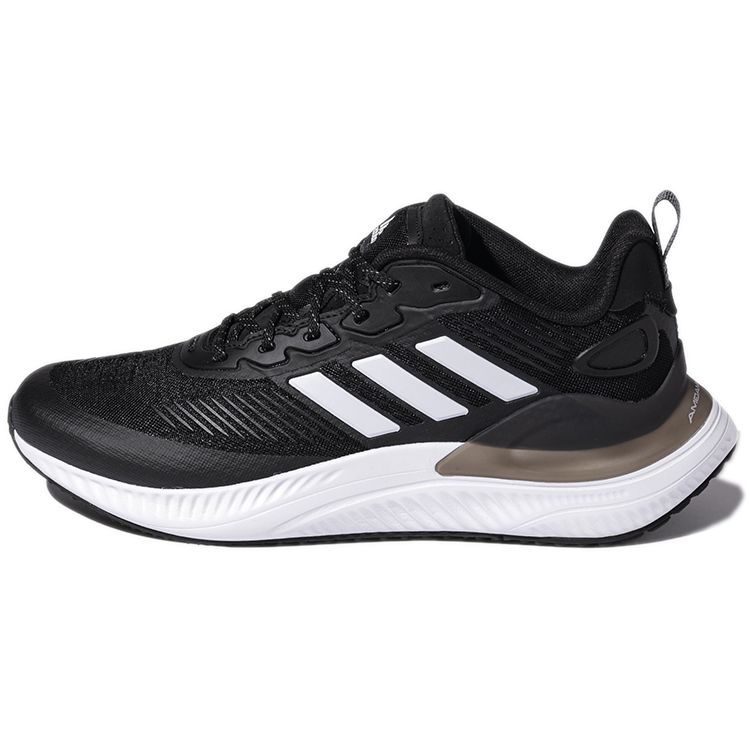 Adidas Alphamagma Comfortable Fashion Fabric Shock Absorption Non-Slip Low-Top Casual Running Shoes Unisex Sneakers Black White GV7916