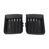 Black Left Right Front Hood Fog Light Lower Grill Grille Cover For 1999-2004 622572W100, 622562W100