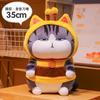 Your Majesty Thousand-Sleep Doll Bazaar Black Short Plush Toy Long Live Cat Cute Oversized Cuddle Pillow Girls Sleep Cotton