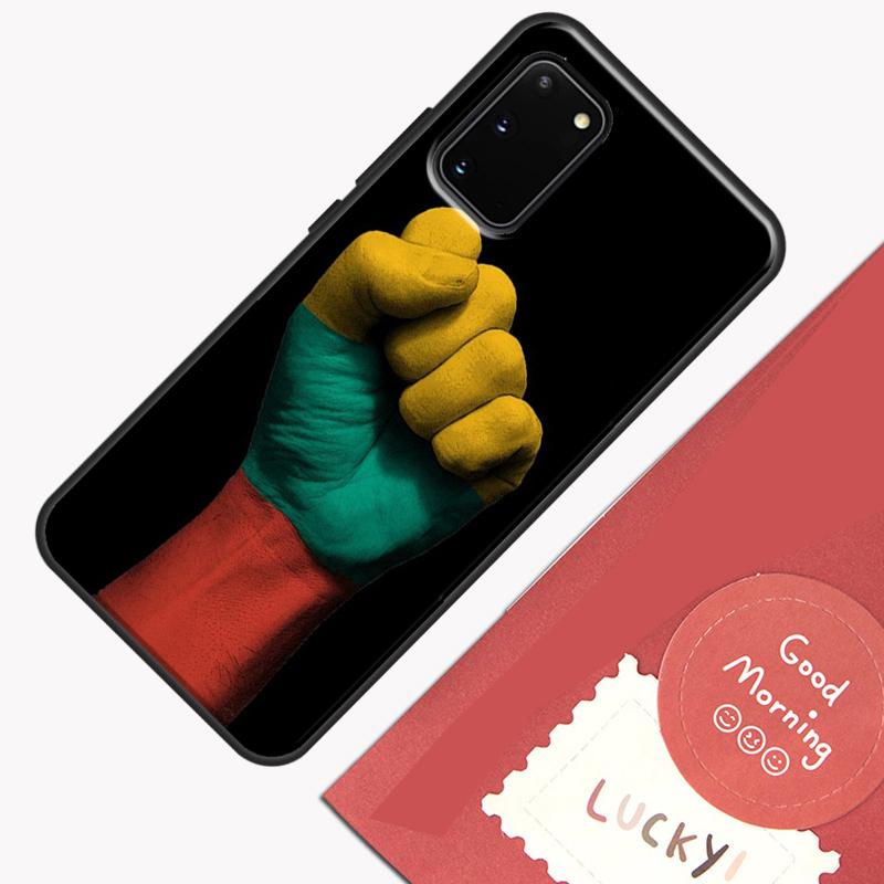 Fashion Lithuania Flag Phone Case For Samsung Galaxy S24 S26 Ultra S20 S21 S22 S23 S25 Plus S10 S25 FE Cover Shell