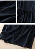 Vestido Feminino de Manga Curta Longo Solto Plus Size Outono [BXINF], Algodão-Linho, Leve, Casual, Caimento, Disponível, Bonito, Valoriza a Figura, Primavera,