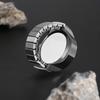 Novelty Finger Ring Watch Elastic Band Roman Numberals Quartz Watches Men Women