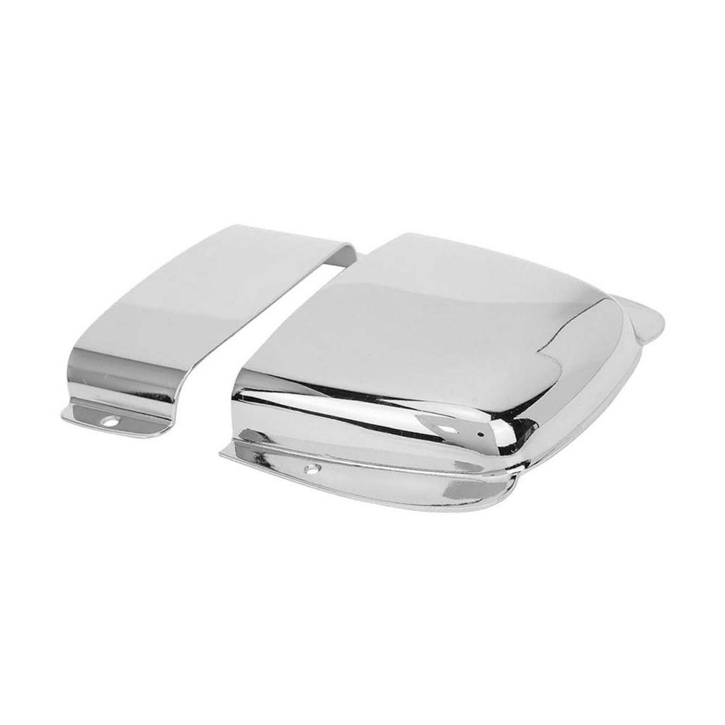 Pickup Bridge Cover Set Zinc Alloy Bass Protective Cover for PB Electric Bass GuitarSilver