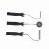 Aluminum Alloy Fiberglass Bubble Laminating Roller ABS Handle for GRP FRP Resin Work (3pcs/set)