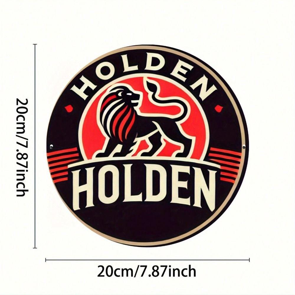 Tin Metal Floral Painting 20x20cm Home Wall Art Decor