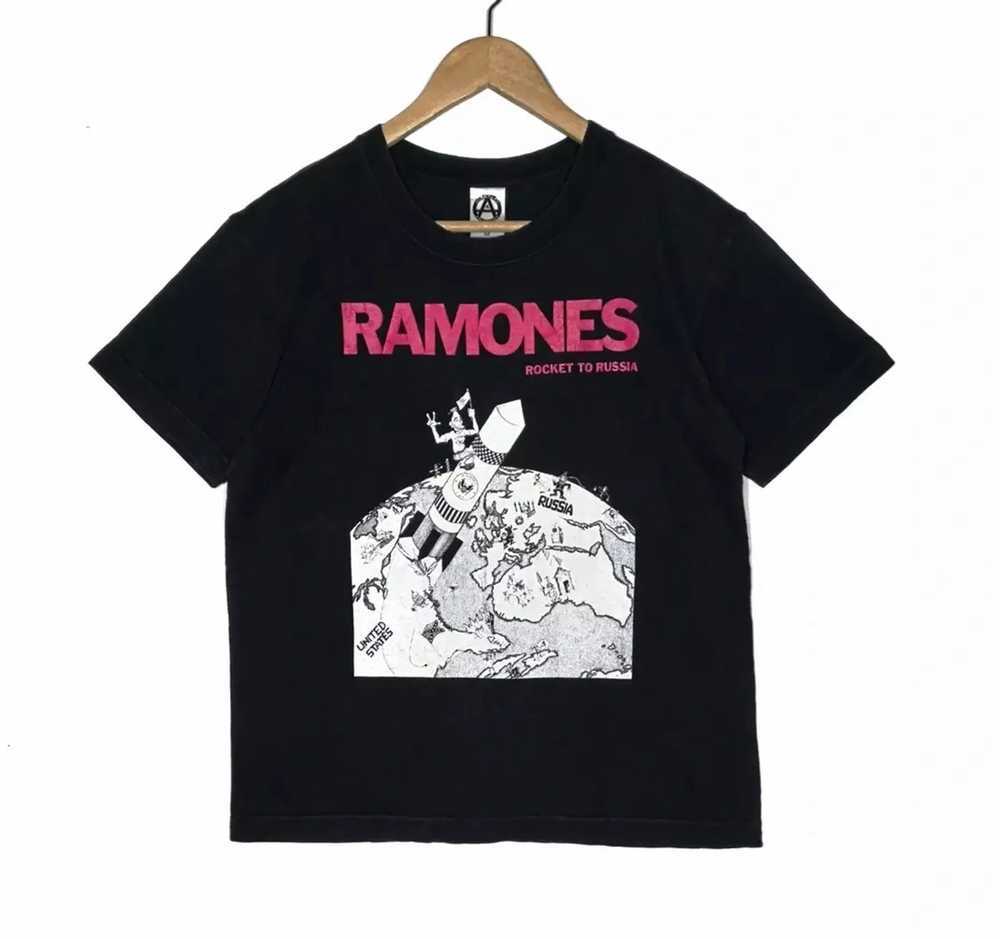 Ramones Rocket To Russia T-Shirt Cotton Unisex Short Sleeve Size S-5XL VN2220 Unisex T-Shirt XXXXL
