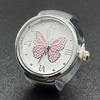 Montre Anneau pour Femmes et Hommes Montre Analogique à Quartz Cadran à Chiffres Romains Bracelet