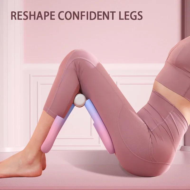 Creative Indoor Multifunctional Fitness Leg Clip With Thickened Foam Spring To Create S-Shaped Curve Equipment For Slimming Legs