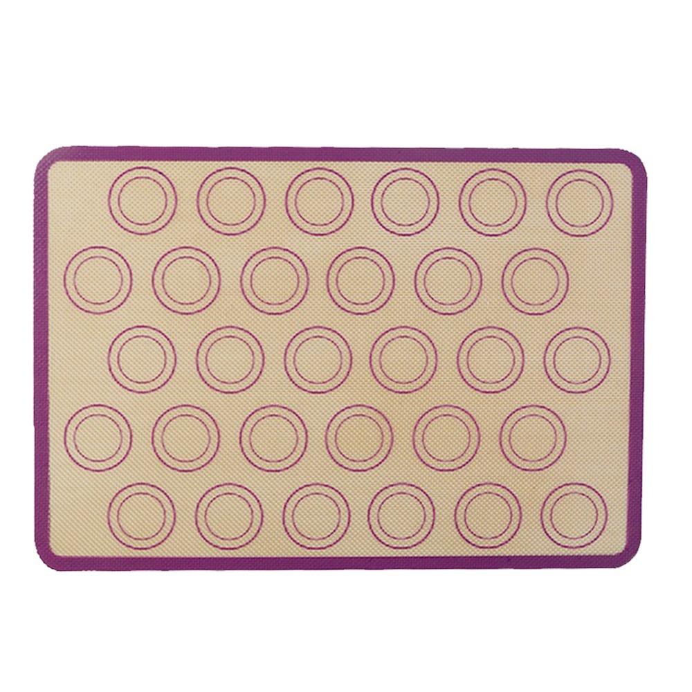 

Кухонные инструменты Противень для торта Термостойкий коврик для выпечки Лист для духовки Подкладка Антипригарный коврик для выпечки 42x29.5cm фиолетовый