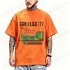 Can I Lick It Graphic T Shirt Unisex Oversized Loose Short Sleeve Tees Periodic Table Print Tshirts Fashion Casual Chemistry Tees
