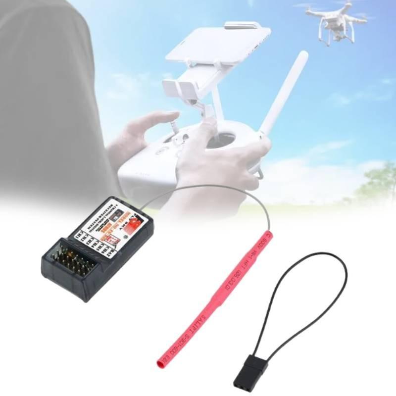 Advanced Flysky Fs-r6b 6-channel 2.4g Receiver For Remote Control Aircraft