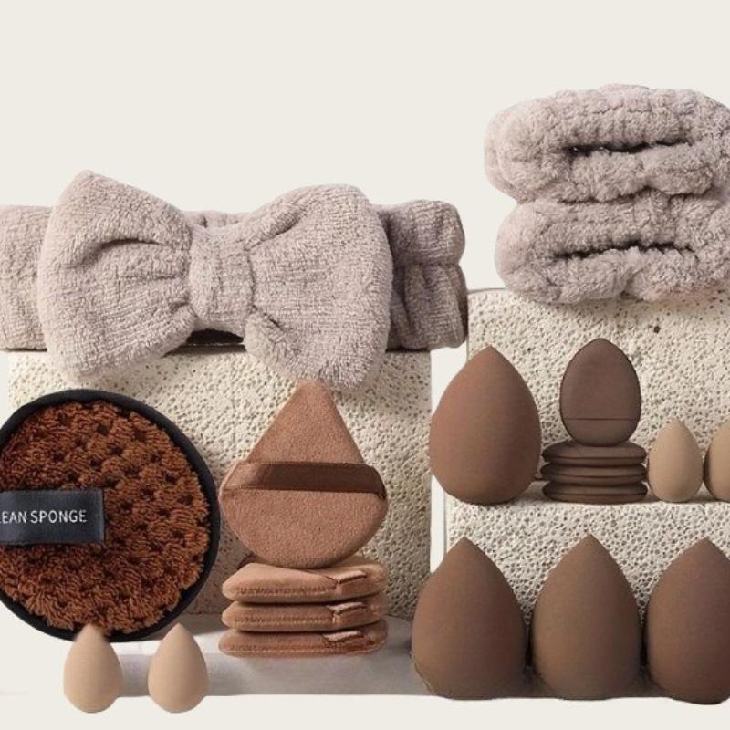 40PC Beauty Tool Set for Face Washing and Makeup