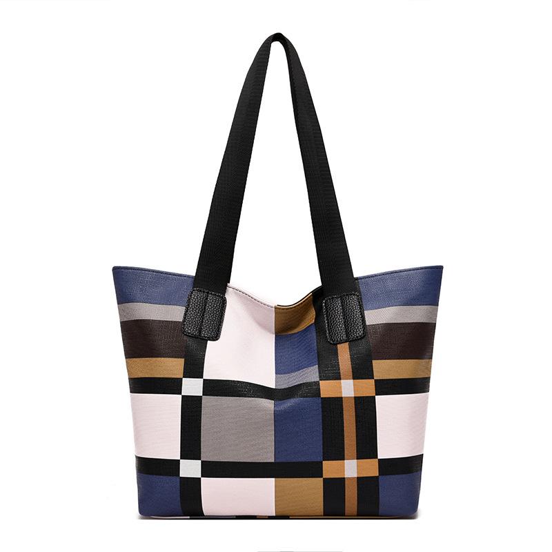 Berühmte Marken-Designer-Handtaschen Damen PU-Leder Top-Handle bolsas Hohe Kapazität Damen-Schultertaschen Lässige Patchwork-Tragetasche