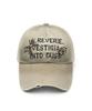 NOT4NERD Dust Oil Washed 5-Panel Cap - Beige