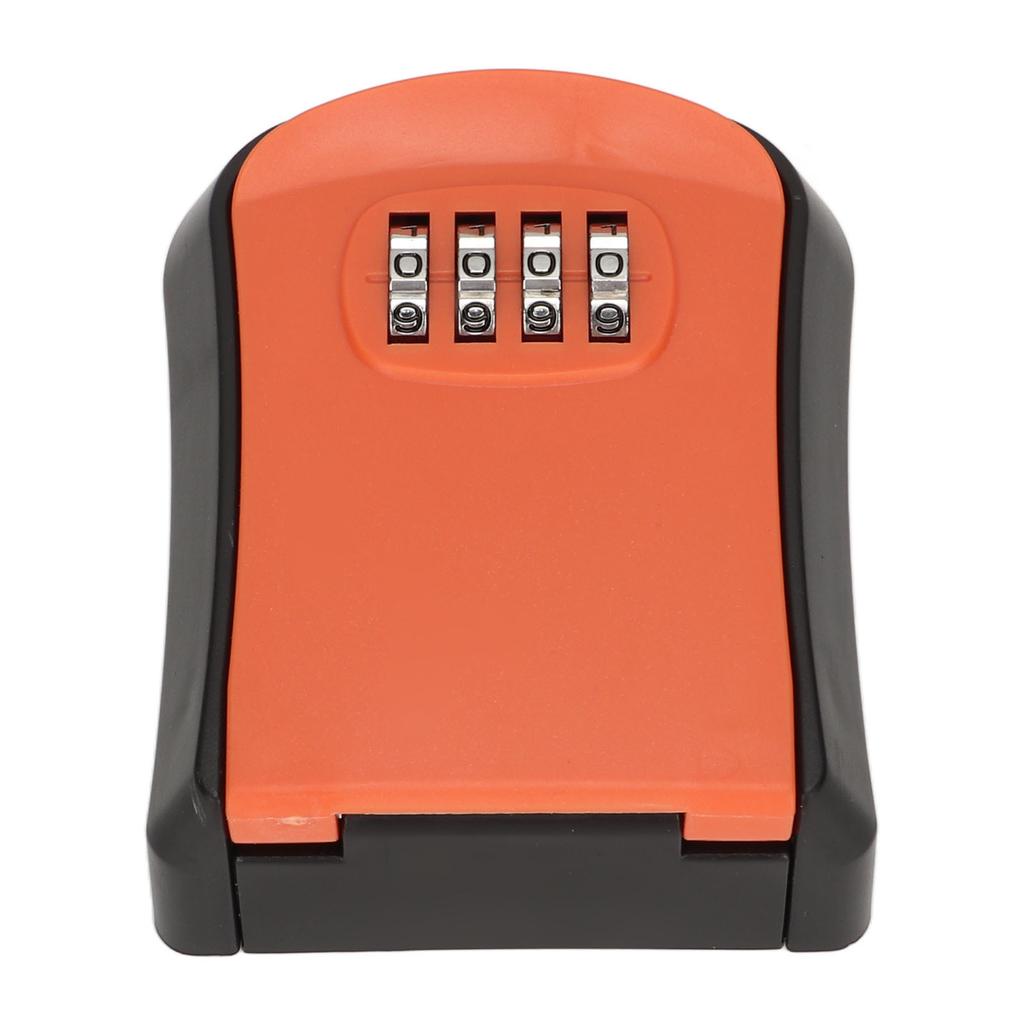 Combination Lock Box Wall Mounted ABS 4 Digit Waterproof Key Storage Lock Box with 5 Keys Capacity