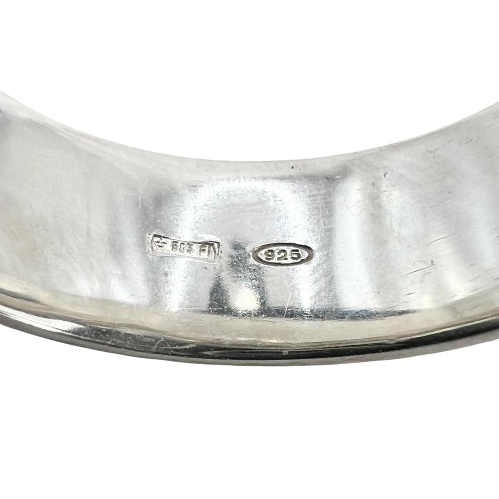 GUCCI Ring Silver Women used