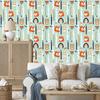 Forest Animals Wallpaper for Living Room and Bedroom 50x1000