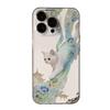 Dunhuang Flying Cat iPhone Case: Compatible with iPhone 13, 14, 15 Pro & 16 Pro Max. Simple, Full Coverage & Drop-Proof.