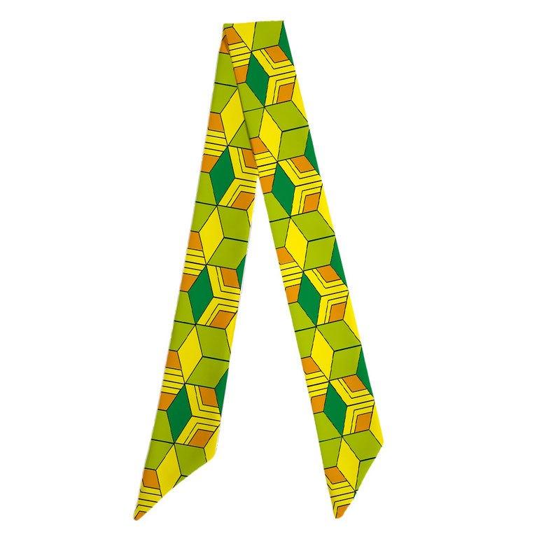 Demon Slayer: Kimetsu No Yaiba, with A Flowing Silk Scarf Headband and Hair Tie, Cosplays The Anime Butterfly Ninja Nezuko Tanjiro