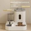 Dog Cat Food Bowl Automatic Feeder Water Dispenser Double Bowls Large Capacity Household Pet Supplies Portable Water Container