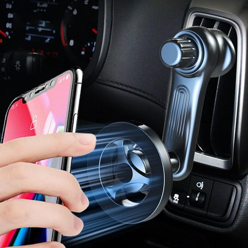 

Автомобільний тримач для телефону, сумісний з MagSafe, N52 сильний магніт, кріплення на повітропровід, подовжувальна штанга, підтримка мобільного телефону, кульова головка 17 мм, кронштейн для мобільного телефону