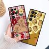 Cartoon Anime Capibala Art Phone Case For Samsung Galaxy S26 S25 S24 S23 S22 S21 S20 Ultra Plus FE 5G Black Soft TPU
