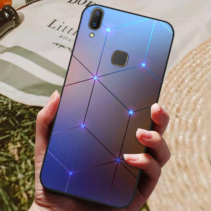 For Vivo Y85 Case 1723 V9 Silicon Back Cover Phone Case for Vivo V9 Youth Cases Soft Bumper Coque for Vivo 1727 1726 Fundas