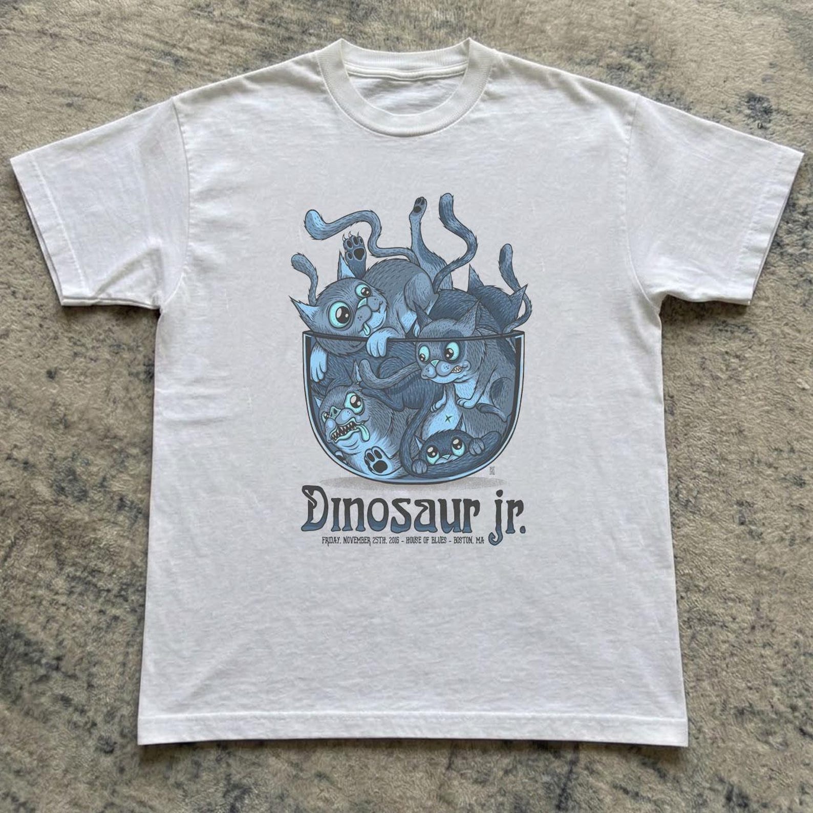 Dinosaur Jr T-Shirt 90s Single Stitch Band Tee unisex, trendy shirt, Graphic Tee S