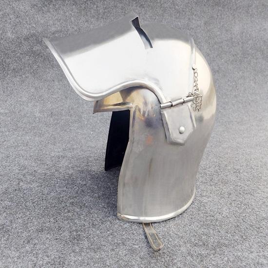 Medieval Barbuta Visor Helmet LARP Cosplay, Costume Halloween